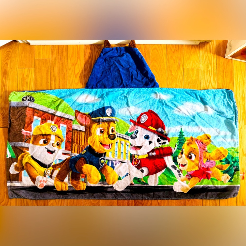 Paw Patrol Kids Hooded Towel